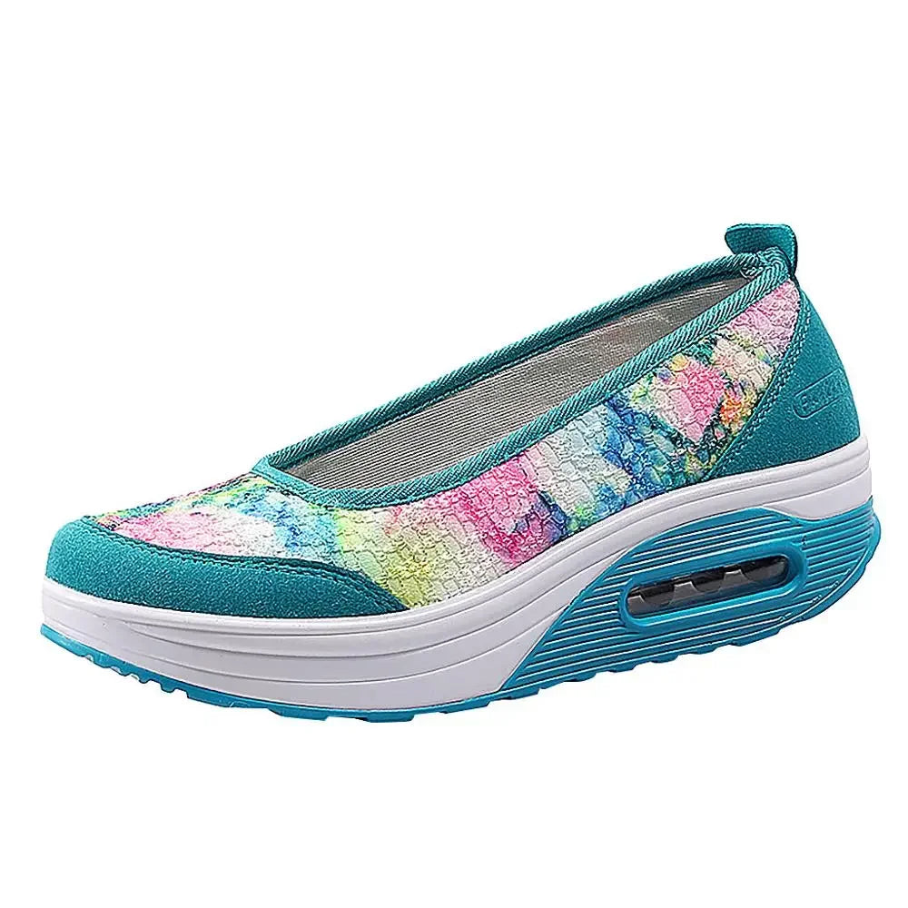 MVVJKE Embroider women lazy shoes shallow platform non-slip moccasins women shoes summer breathable lazy sneakers Zapatillas