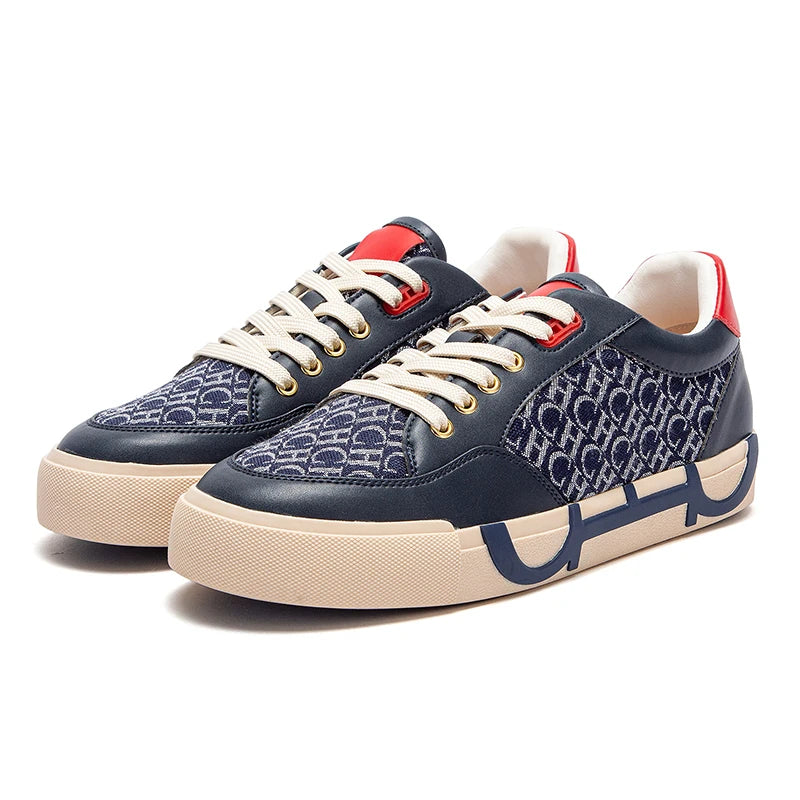 Colour Blocking Design Fashion Simple New Women's Casual Shoes Comfortable and Versatile Classic Letter Printing