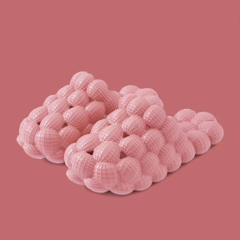 Innovative Women's Slippers Trend Personality Non-slip Bubble Shoes Comfortable High-quality Soft-soled EVA Couple Flat sandals