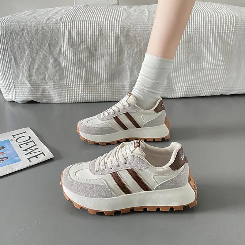 Women Sneakers 2024 Casual Platform Shoes Brand Luxury Vulcanized Shoes Light Comfortable Outdoor Running Shoes Zapatillas Mujer