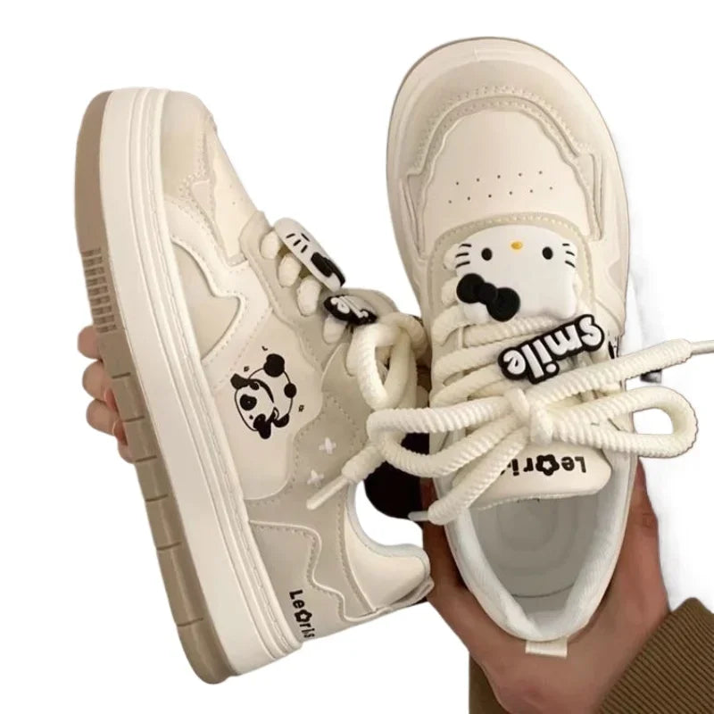 Women's Shoes 2024autumn and Winter New Original Thick Soled Small White Shoes American Trend Casual Fashion Shoes for Women