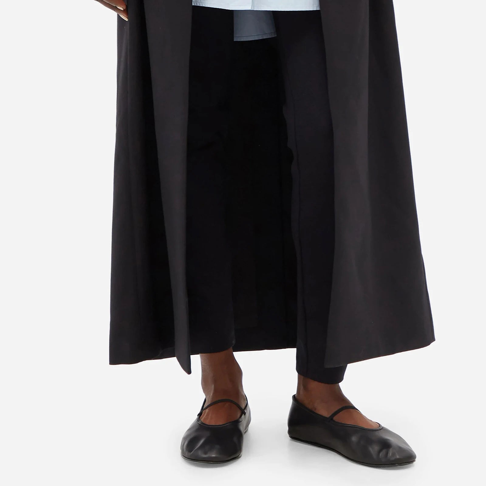 100% Leather Ballet Flats Luxury Designer Shoes for Women 2023 Black High Quality Mary Janes Ballerina Comfortable Shoes Woman