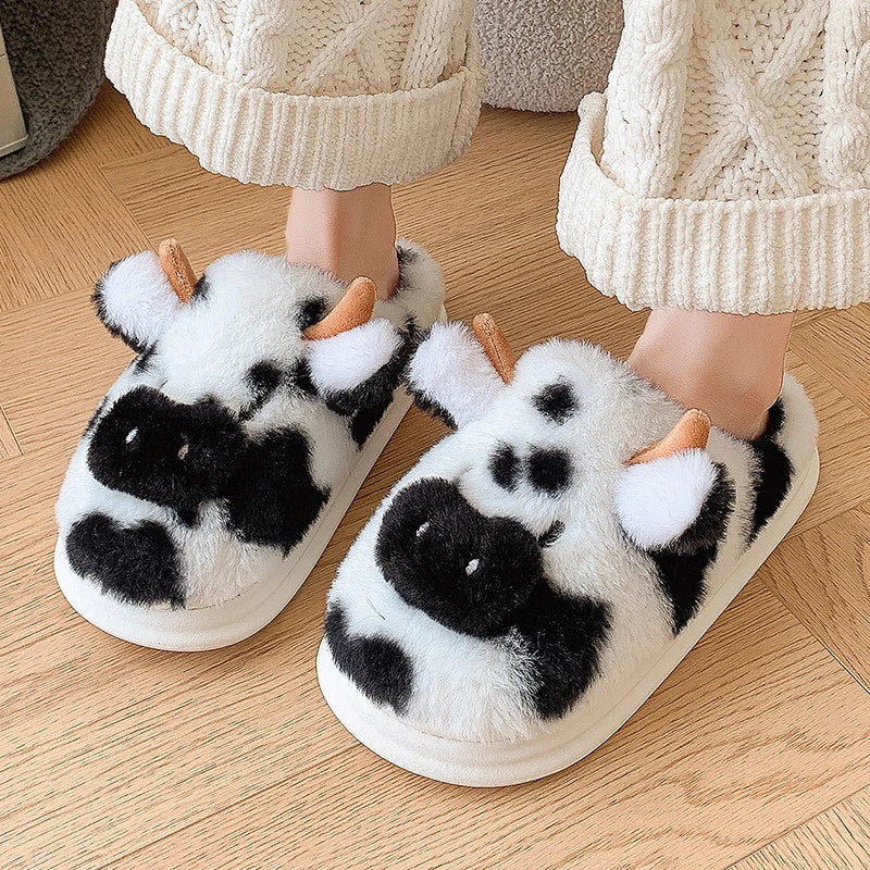 Winter Slippers Woman Warm Lightweight Ladies Slippers Faux Fur Women's Home Slippers High Quality Female House Shoes Footwear