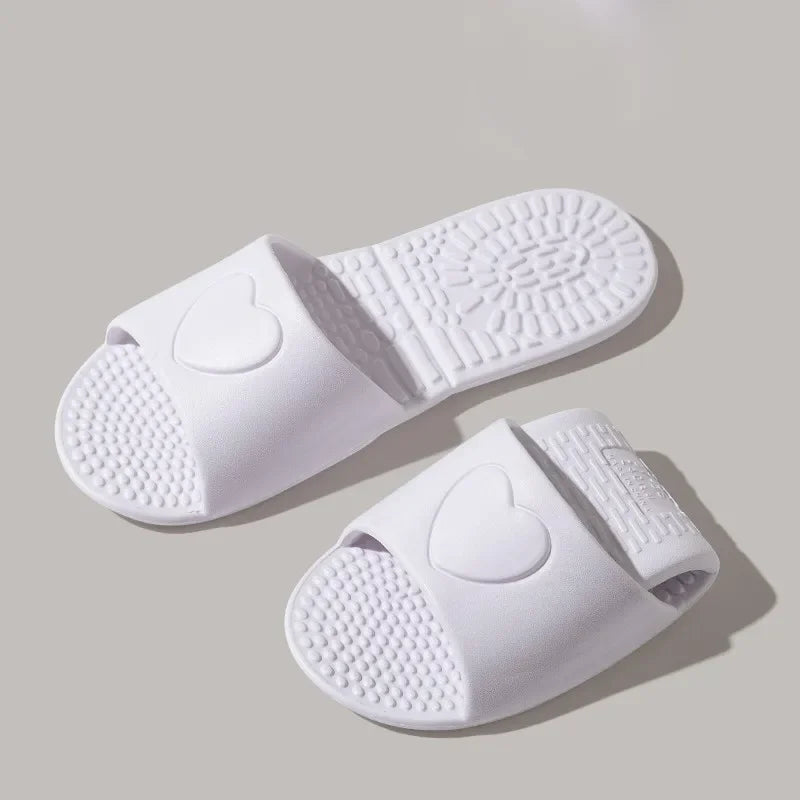 Lightweight Foldable Travel Slippers Women Soft Sole Eva Non Slip Bathroom Slides Woman 2025 Summer Unisex Travel Hotel Slippers