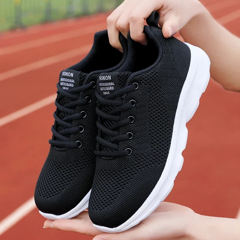Fashion Womens Running Sneakers High Quality Comfortable Lightweight Casual Shoe Non Slip Breathable Mesh Sports Shoes for Woman