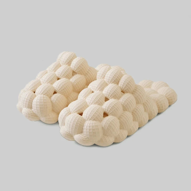 Innovative Women's Slippers Trend Personality Non-slip Bubble Shoes Comfortable High-quality Soft-soled EVA Couple Flat sandals