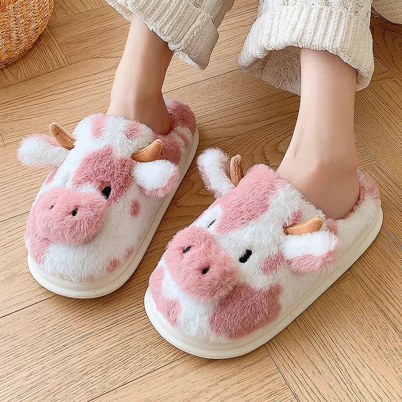 Winter Slippers Woman Warm Lightweight Ladies Slippers Faux Fur Women's Home Slippers High Quality Female House Shoes Footwear