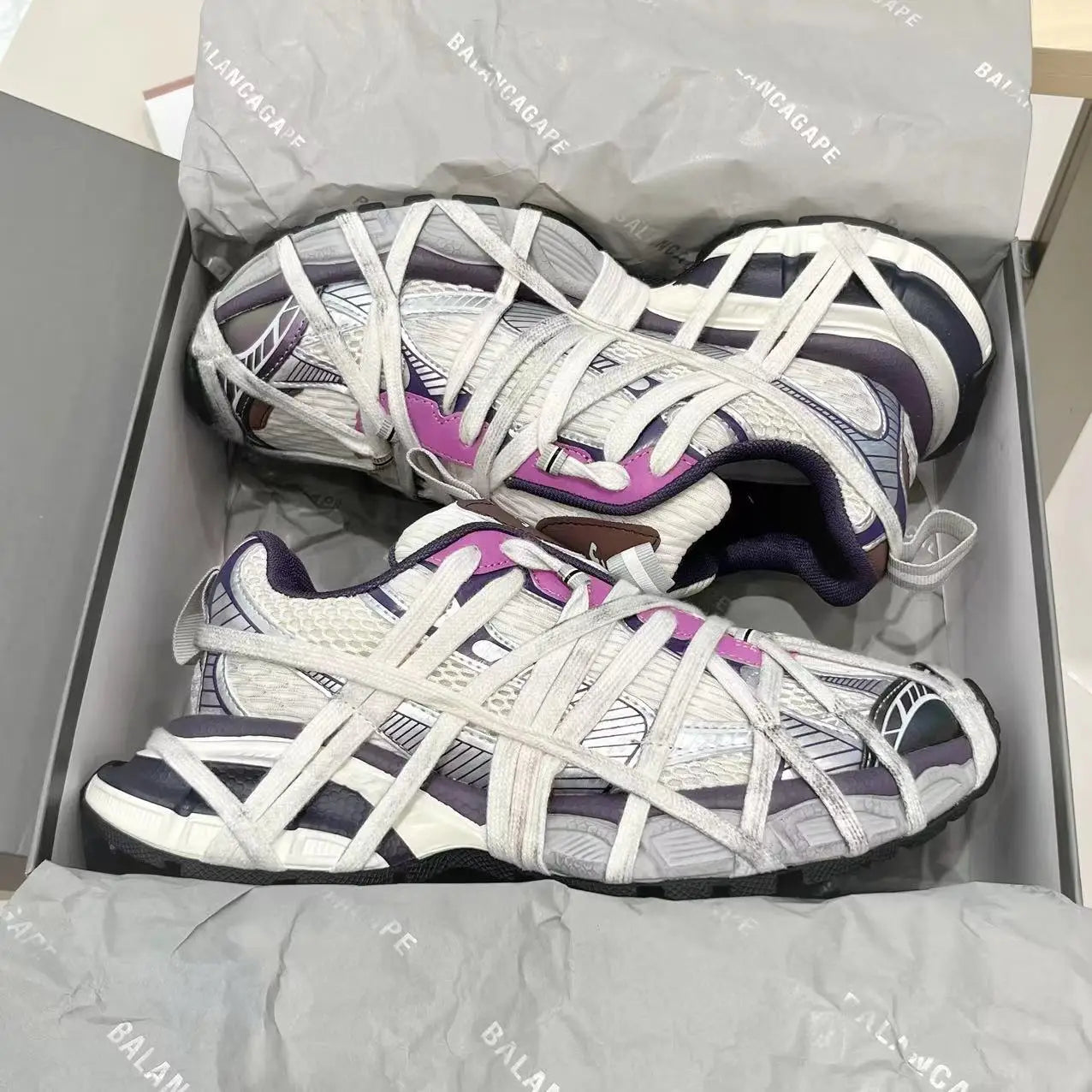 2024 New Adult Dirty Casual Shoes Couple Strap Running Shoes Women Men Thick Sole non-slip Elevated Sports Shoes Size 35-44