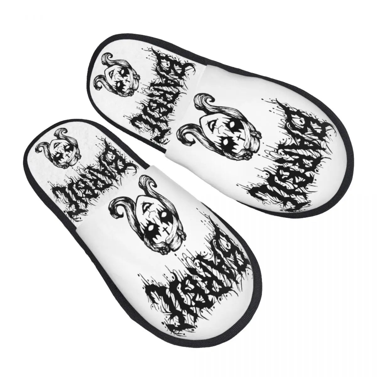 Custom Barbie Memory Foam Slippers Women Comfy Warm House Slippers