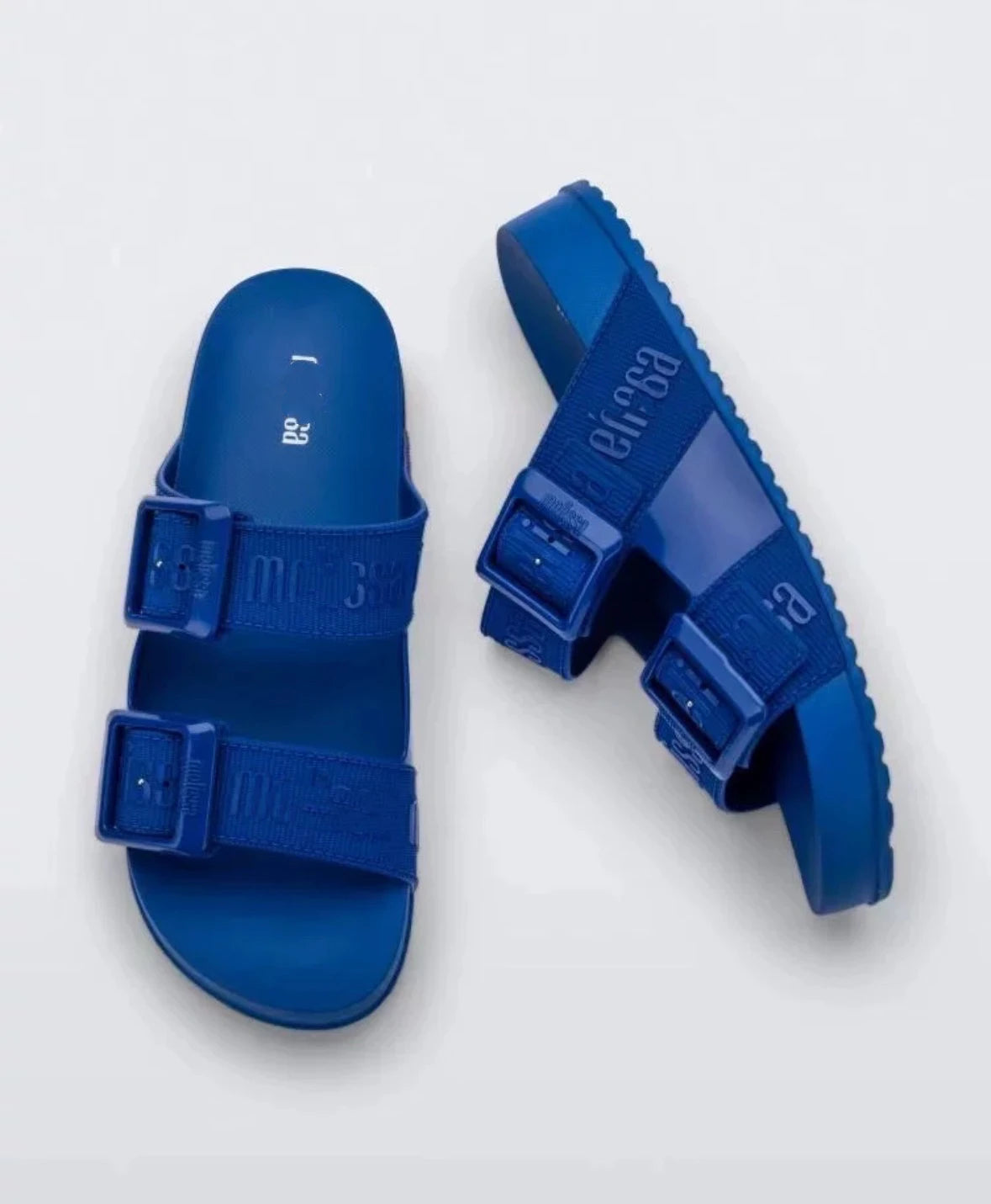 Mini Melissa Adult Outerwear Casual sandals ladies Fashion Versatile Double Button beach shoes Thick Bottom Slippers for Women