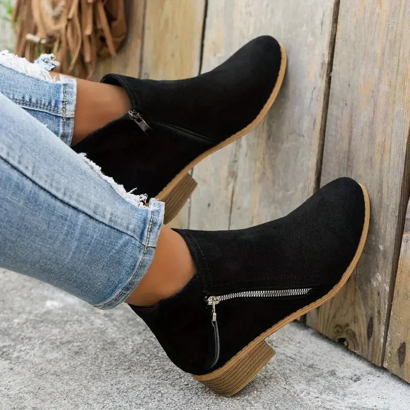 Women Ankle Boots Autumn Platform Sexy High Heels Shoes for women 2024 New Winter Fashion Lightweight Comfortable Boots Women