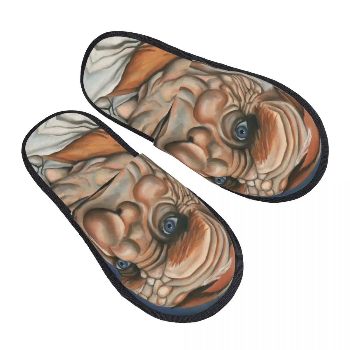 Custom Labyrinth Jareth The Goblin King Soft Memory Foam House Slippers Women Fantasy Film Comfy Warm Anti-Skid Slipper