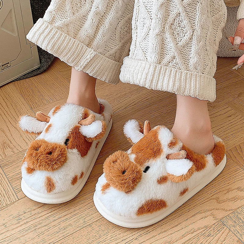 Winter Slippers Woman Warm Lightweight Ladies Slippers Faux Fur Women's Home Slippers High Quality Female House Shoes Footwear