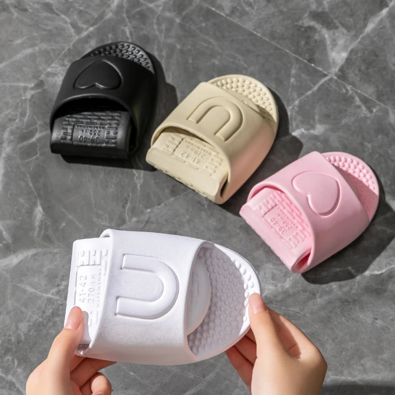 Portable Slippers for Indoor Use - EVA Lightweight and Foldable Travel Slippers for Hotel guests and Home Use for Unisex