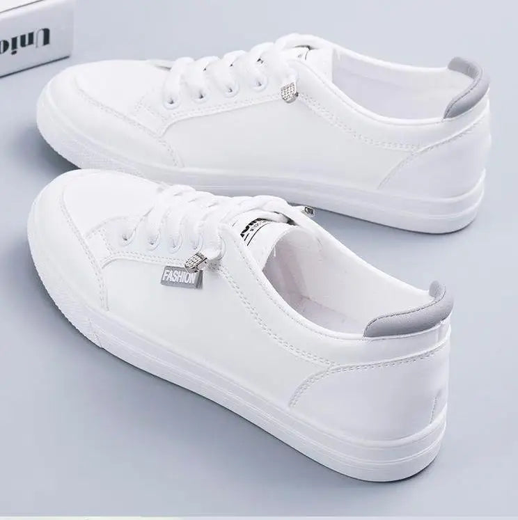 Women Sneakers Women's Vulcanize Shoes Spring Autumn Breathable Flats Solid Color Mesh Shoes Young Woman Casual White Shoes