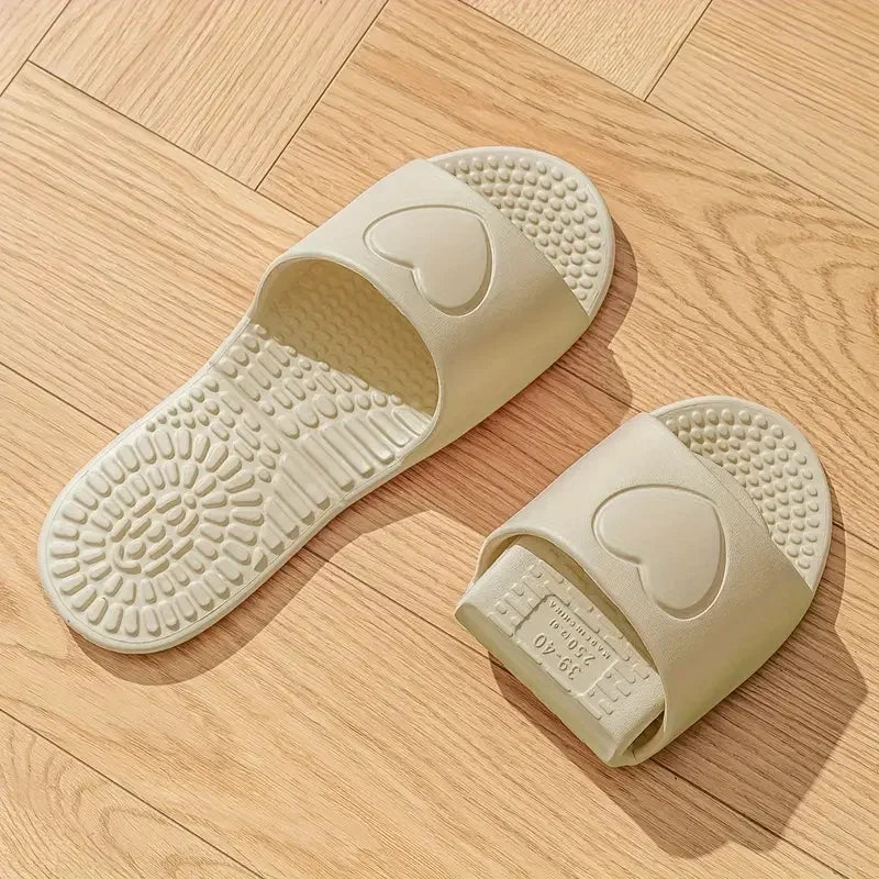 Lightweight Foldable Travel Slippers Women Soft Sole Eva Non Slip Bathroom Slides Woman 2025 Summer Unisex Travel Hotel Slippers