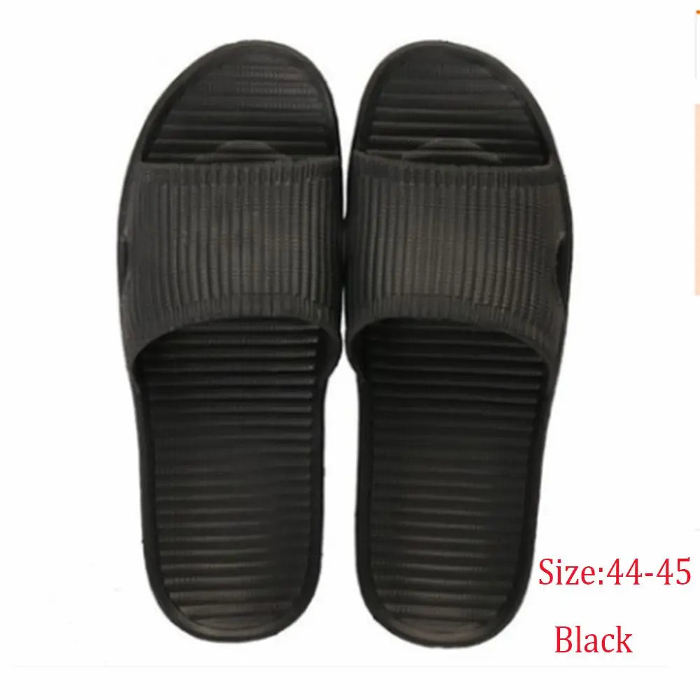 Flat Soft Shower Bathroom Slippers Men's Flip-flops Women's Sandals Summer Shoes