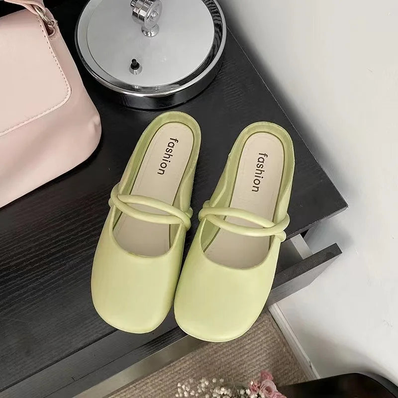 Women Sandals Summer Fashion EVA Lightweight Outdoor Women's Shoes Anti Slip Thick Sole Beach Slides Girls' Garden Shoes