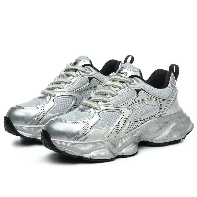 anti slip work shoes women hard plastic toe safety shoes women lightweight safety boots industrial indestructible safety shoes