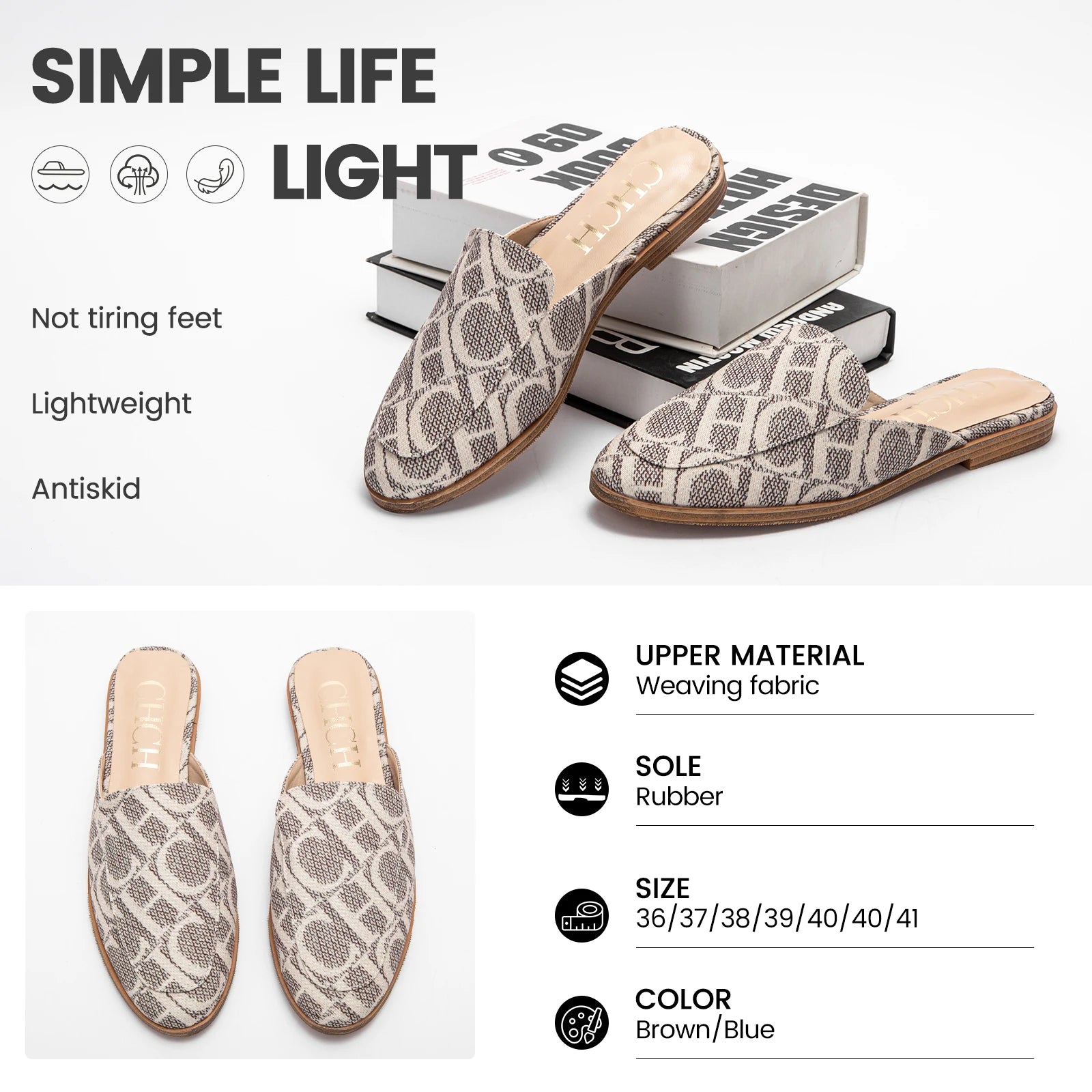 Simple Design Wear Comfortable Summer New Women's Slippers Fine Workmanship Fashionable Versatile Women's Casual Shoes
