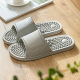 2022 Massage Slippers Sandals for Women Men Unisex Indoor Non-slip Solid Soft Bottom Couple Flip Flops Home Bathroom Shoes