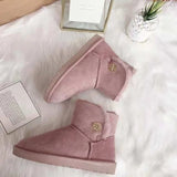 New Arrival 2022 Natural Fur 100% Genuine Sheepskin Snow Boots Shoes Women Wool Women Winter Snow Boots Brand Boots Women Shoes