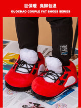 Unisex Winter Warm Home Slippers Women/Men One Size Sneakers Lady Indoor Cotton Shoes Woman House Floor Sliders Ladies Slippers