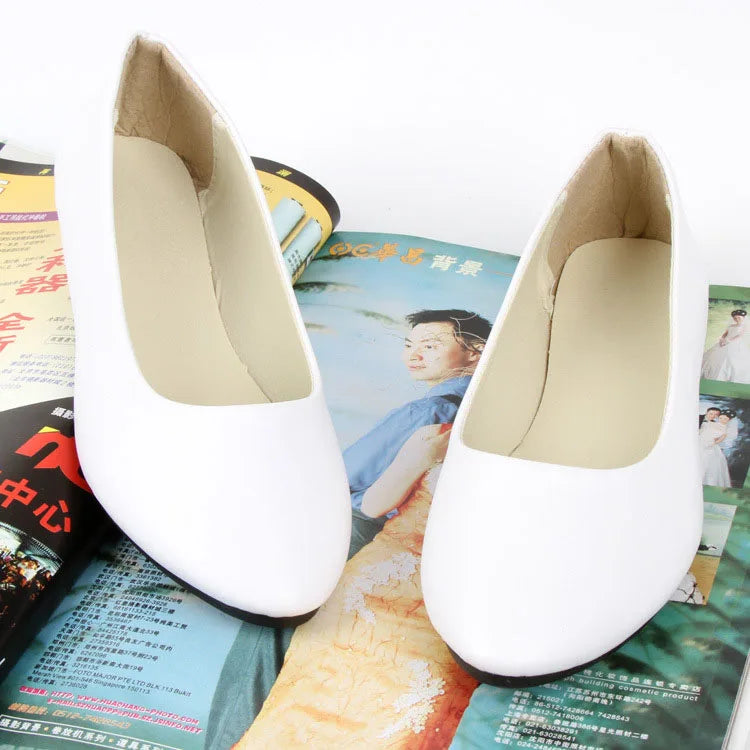 Candy Color Loafers Summer Ladies Flat Shoes Patent Leather Women Flats Comfortable Slip On Shoes Woman Plus Size EU42 WSH2215