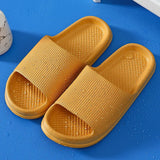 WDZKN Fashion Concise Women Slippers Summer Flat Lightweight EVA Home Bathroom Slippers Comfort Massage Women Indoor Slides