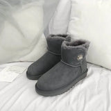 New Arrival 2022 Natural Fur 100% Genuine Sheepskin Snow Boots Shoes Women Wool Women Winter Snow Boots Brand Boots Women Shoes