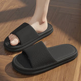 New Women Slipper Cloud Slippers For Men Flip Flops Beach Sandals Bathroom Non-Slip Slides Men Women Slippers Indoor House Shoes
