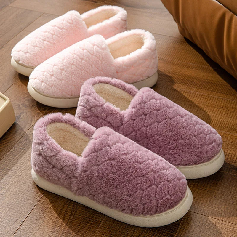 Evshine EVA Sole Women Shoes Warm Cotton Slippers Soft Bottom Bedroom Slippers Non-Slips Comfort Outdoor Warm Slippers For Women