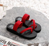Summer Women Slippers Outdoor Light Weight Cool Shoes Ladies Flat Flip-flop Black Non-slip Basic Home Sandals zapatos de mujer
