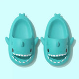 Christmas Halloween Shark Slippers Men's Women‘s Dark Flip-Flops Couples Festival Slides Adults Shoes