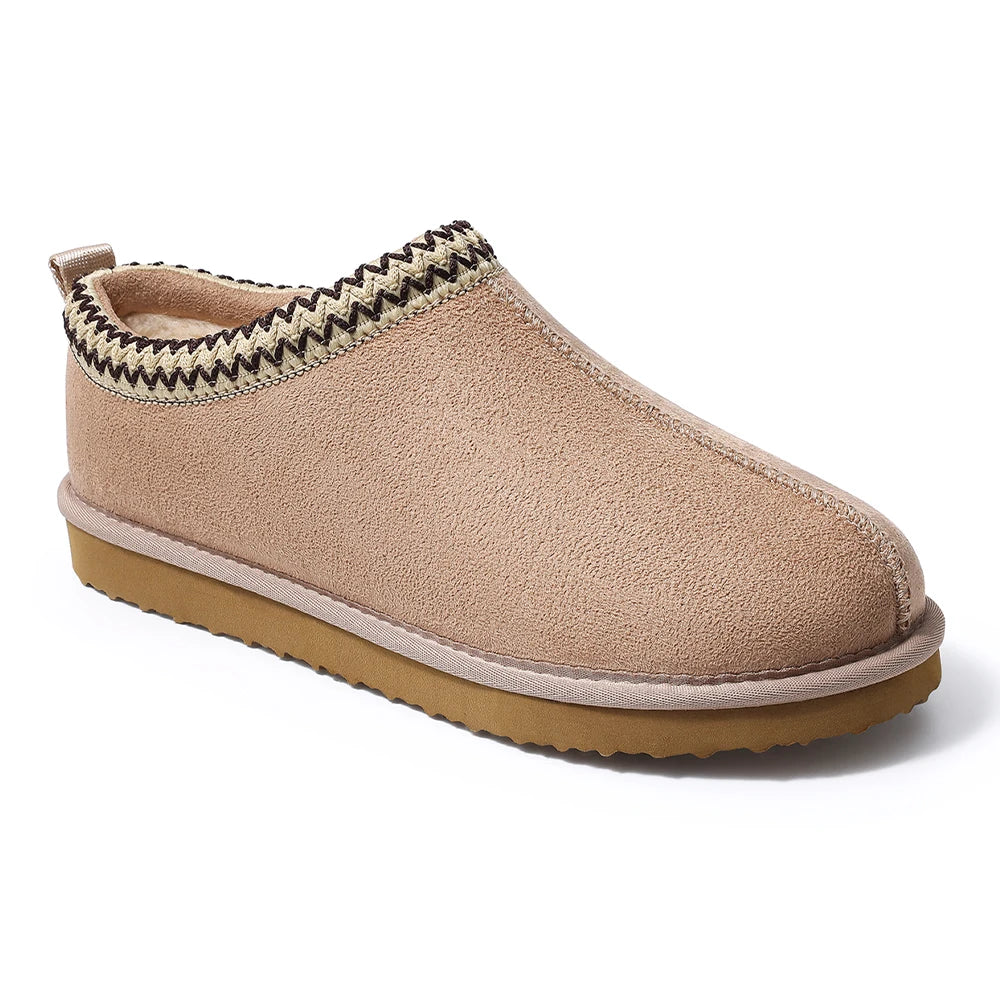 Crestar Winter Women Fuzzy Slippers Classic Brand Women Shoes High Quality Outdoor Waterproof Antiskid Slippers Indoor Warm Shoe