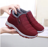 Women's Boots Unisex Winter Shoes Women Waterproof Snow Boots Female Slip On Casual Shoe Plush Footwear Men's Ankle Botas