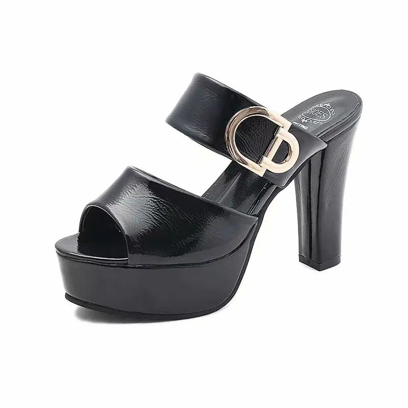 Heels Sandals Women Summer Fashion Shoes for Women High Heels Platform Sandals Woman Luxury Designer Sandals Casual Ladies Shoes