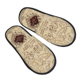 Custom Magic Marauders Map House Slippers Women Comfy Memory Foam Potters Slip On Spa Slipper Shoes