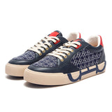 Colour Blocking Design Fashion Simple New Women's Casual Shoes Comfortable and Versatile Classic Letter Printing