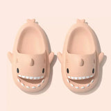 Christmas Halloween Shark Slippers Men's Women‘s Dark Flip-Flops Couples Festival Slides Adults Shoes