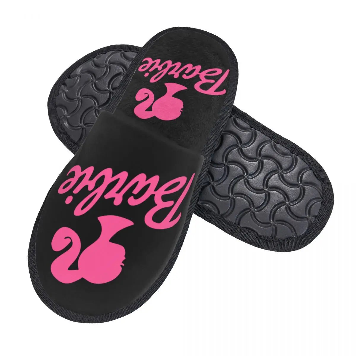 Custom Barbie Memory Foam Slippers Women Comfy Warm House Slippers