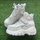 Fashion Women High-top Sneakers Retro Height-increasing Punk Casual Woman Shoes Tennis White Non-slip Comfortable Street Sneaker