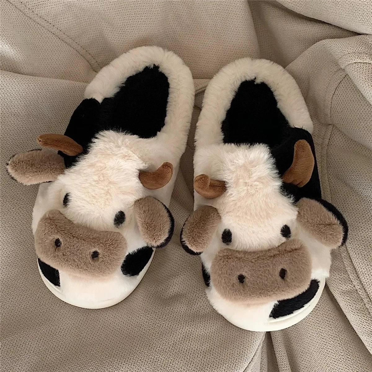 Winter Shark Slippers Couple Removable Liner Warm Cute Women Shark Slides Plush Cotton Flip Flops Men Indoor Cotton Flat Shoes