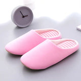 Home Slippers Women Men Soft House Winter Indoor Light Comfort Floor Shoes Female Male Silence Slides Bedroom Japanese Style