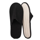 1Pair Indoor Simple Soft Slippers Portable Women Men Disposable Slippers Hotel Travel Spa Slides For Bedroom Flip Flop Non-slip
