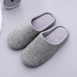 JapaneseStyle Women Slippers House Soft Home Cotton Slipper Autumn Winter Indoor Light Floor Shoes Couple Quietness Bedroom