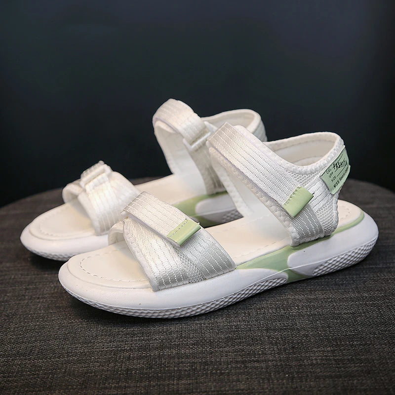 Sandals Woman Summer Fashion Breathable Sports Outdoor Beach Causel Shoes Women Trendy All-match Flats Sandals Female