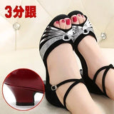 Latin Dance Shoes Women Tango Salsa Ballroom Ladies Wedding Shoes Mid Heel Heel Dance Shoe Jazz Dancing Shoes
