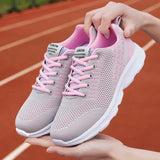 Fashion Womens Running Sneakers High Quality Comfortable Lightweight Casual Shoe Non Slip Breathable Mesh Sports Shoes for Woman