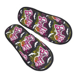 Custom Barbie Memory Foam Slippers Women Comfy Warm House Slippers